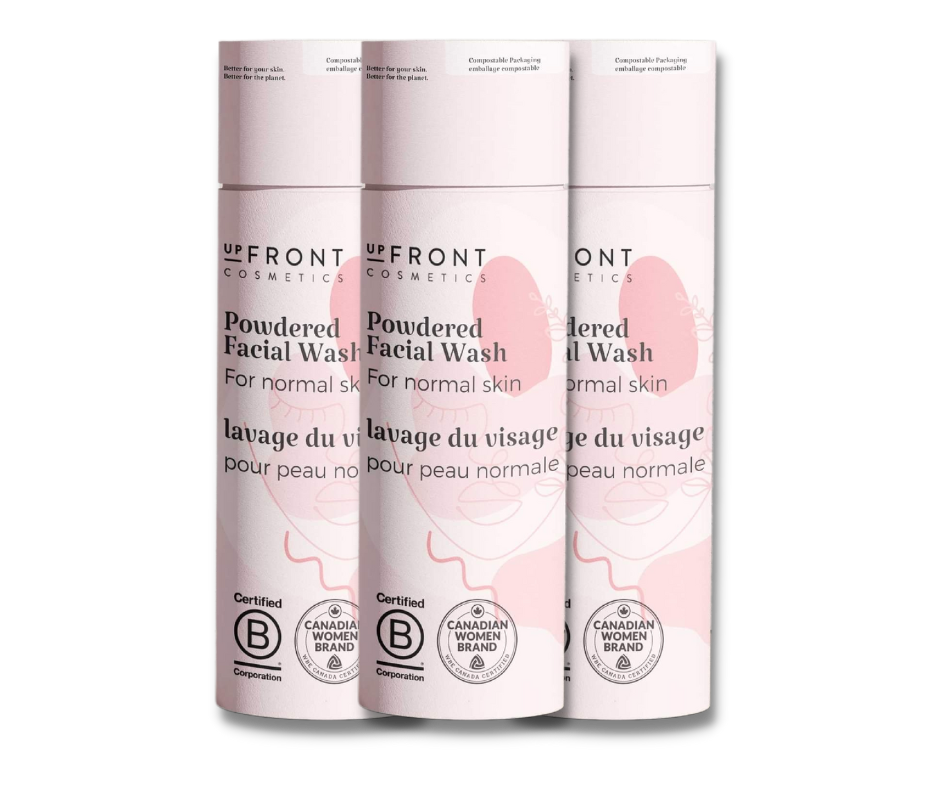 Powdered Facial Wash  Normal Skin – Upfront Cosmetics