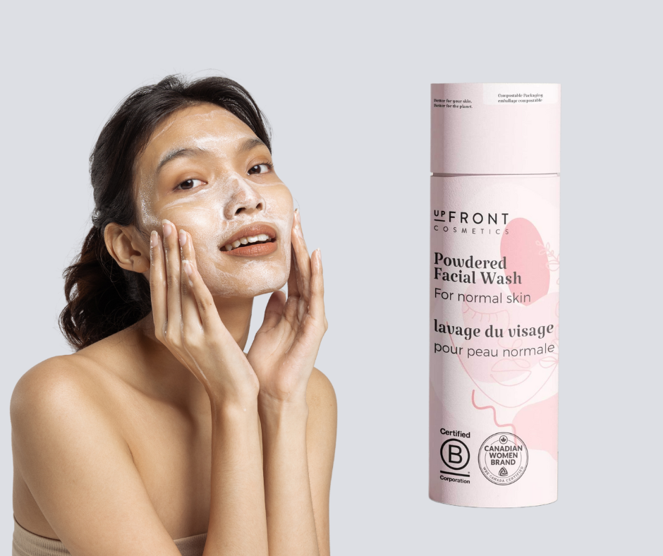 Powdered Facial Wash  Normal Skin – Upfront Cosmetics